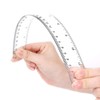 3 Pack 6 8 12 Inch Straight Plastic Rulers Measuring