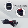 OEM LED Headlight Conversion Harness with DRL Adapter Harness 2014-2019