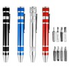 4 PCS 8 In 1 Multitool Pen Screwdriver Mini Set