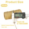 YEWCEP Gold Thread, 2 Rolls of Gold Cord, 1.5 mm