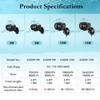 AQQA Aquarium Wave Maker,3W/5W/10W/15W Suction Cup Fish Tank Single Powerhead