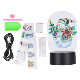 LED Diamond Painting Night Lights Smart Touch Sensor 3D USB Christmas DIY Home Decoration