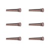 6PCS Guitar Bridge Pin Copper Acoustic Guitar Bridge Pins Peg