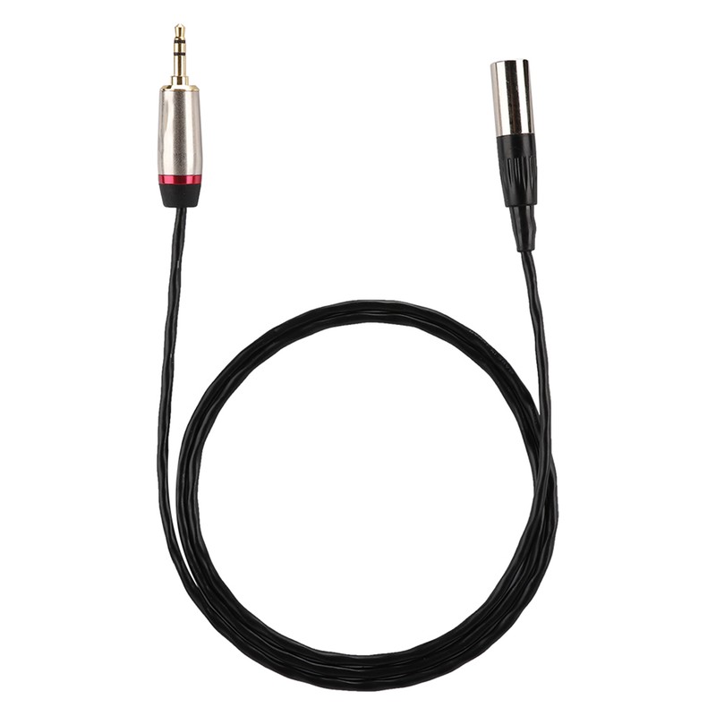 3.5mm Male to Mini XLR 3pin Male Audio Cable Adapter