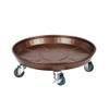 RIAMTGCX Rolling Plant Caddy Dolly with Wheels, 16" Heavy Duty