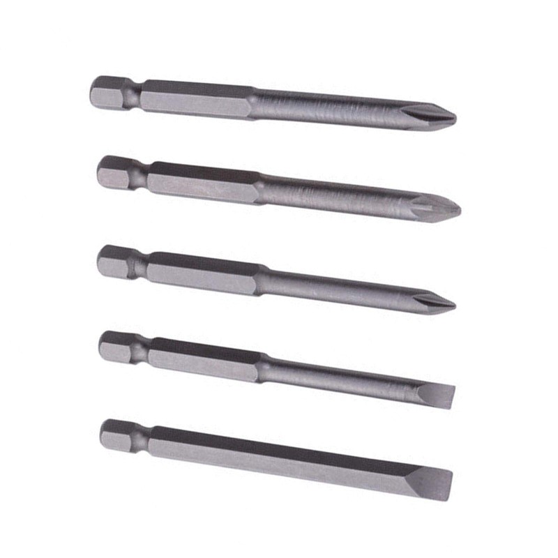 Blue Spot Tools 14123 5 Piece 75mm (3") Screwdriver Bits