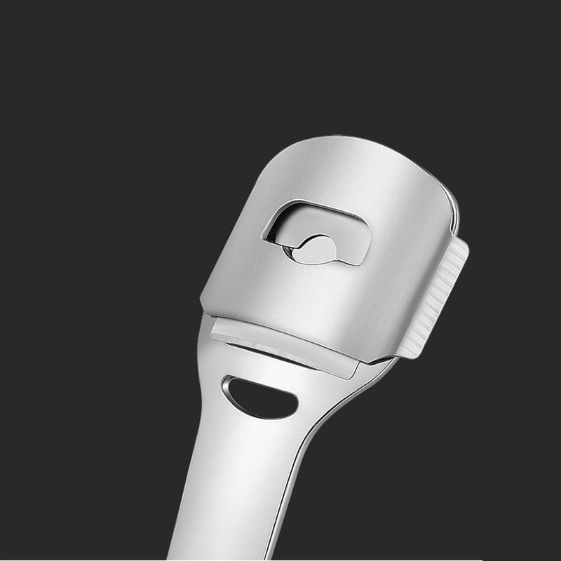 ZIZZON Foot Care Pedicure Callus Shaver Hard Skin Remover Wood