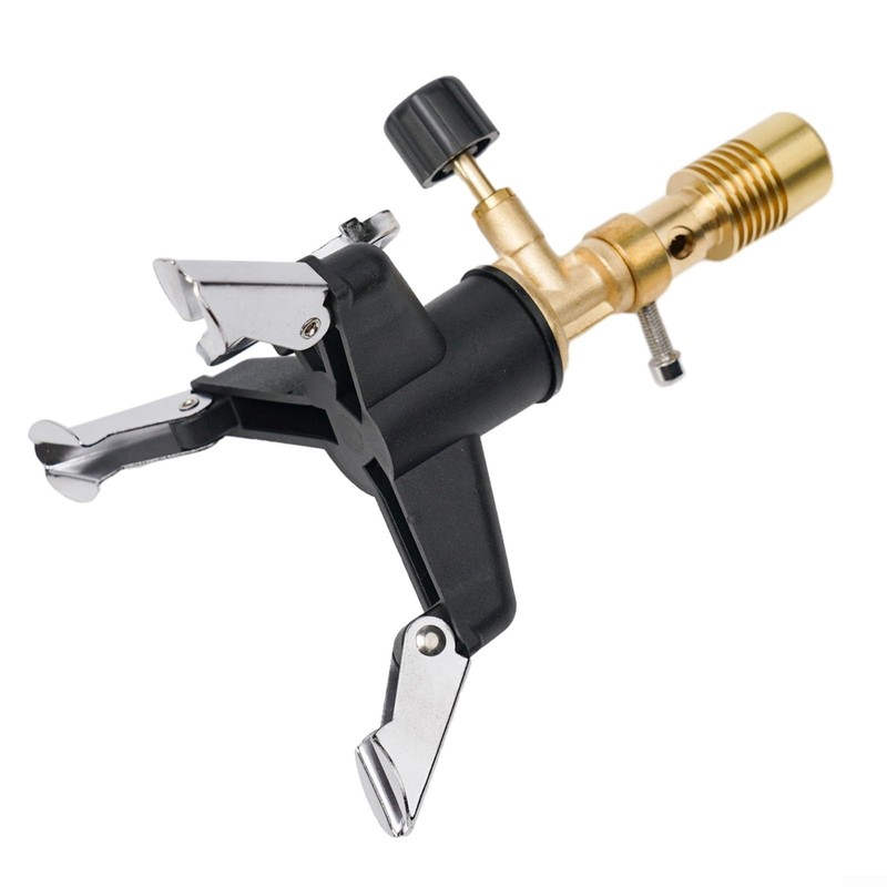 Tragbarer Bunsenbrenner, Bunsenbrenner, Licht-Gasbrenner, schwarz + kupferfarben