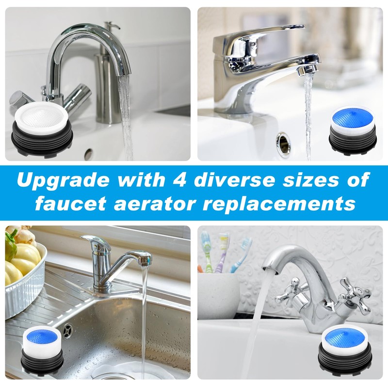 28 pcs Faucet Cache Aerators with 5 Pcs Faucet Aerator