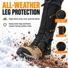 Waterproof Hiking Leg Gaiters for Snow, Sand and Mud Protection,