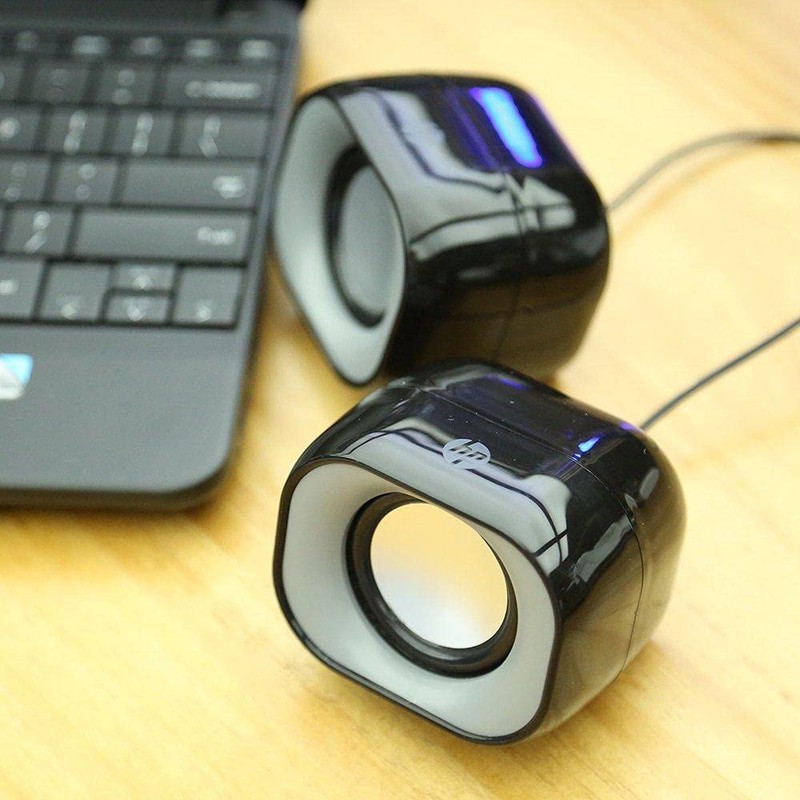 HP - Stereo Computer Speakers with 3.5 mm Jack and