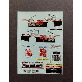 Lionel 2024 Custom Jake Finch #20 Phoenix ARCA 1/64 Waterslide Decals