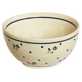 Bunzlauer Dessert Bowl, ø14.0 cm H = 7.1 cm in the decor 111