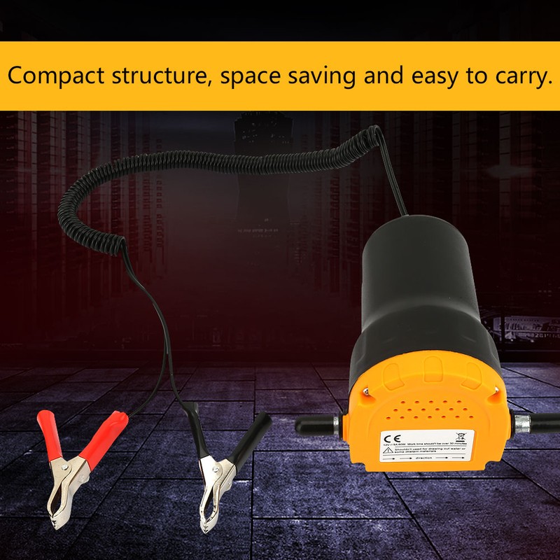 Mini Car Oil Diesel Suction Extractor Transfer Pump 12V 60W