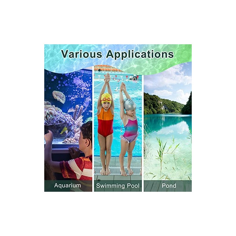 9 in 1 Aquarium Test Kit for Freshwater and Saltwater,