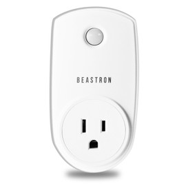Beastron Remote Control Electrical Outlet Switch for Lights and Household Appliances with A 100 ft.Range, White (1Pack)