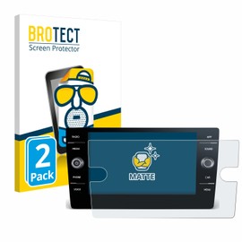 brotect Screen Protector Anti-Glare compatible with Volkswagen T-Roc 2017-2019 Discover Media 8" 2017-2019 (2 Pack) Screen Protector Matte,