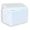 Thermal Box Polystyrene 4.4 Litres with Lid, Cool Box, Polystyrene
