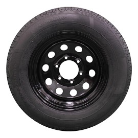 Antego Tire & Wheel (Single Assembly) Antego Tire and Wheel 205/75R15 Trailer Tire –8-Ply