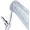 BRIGHT SHOWERS 9 Spray Settings Shower Head with Handheld High