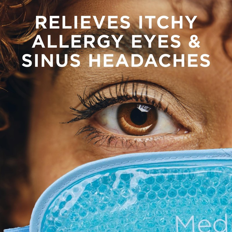 Mediviz Cooling Gel Eye Mask- Reusable Cold Eye Mask for