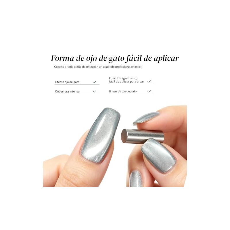 CHERIMOYA Esmalte de Uñas de Gel Ojos de Aurora Boreal