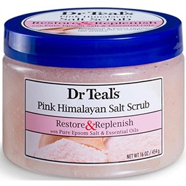 Dr Teal's Dr. Teal's Salt Scrub Pink Himalayan Restore 16 Ounce Jar
