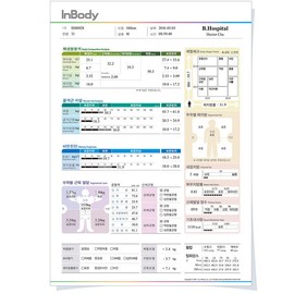 Inbody 인바디J50 용지 출력 결과지 종이 1박스 500매 Inbody J50 Paper Output Result Paper 1 Box 500 Sheets