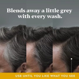 Unbranded Just For Men Control GX Grey Reducing Shampoo, Gradual Hair Color with Keratin