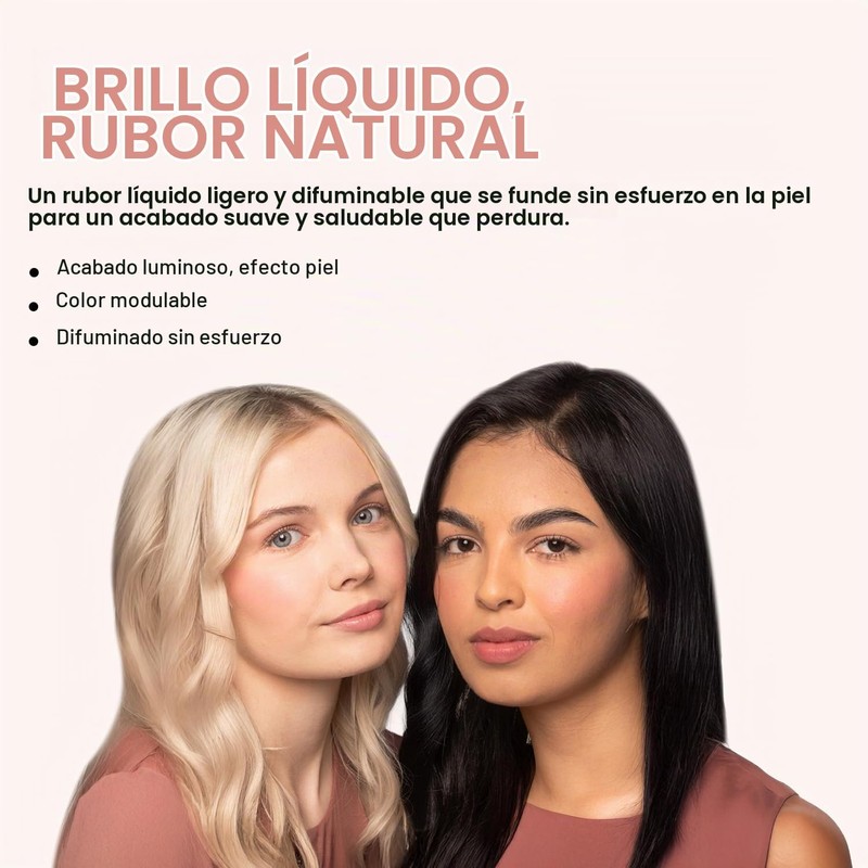 Rubor líquido 2 en 1 Palladio – Mejillas y labios