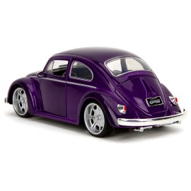 DCD for Volkswagen Beetle Purple Metallic 2022 TV Series 'Hollywood Rides' Diecast Figure 'Wednesday'-for Kids