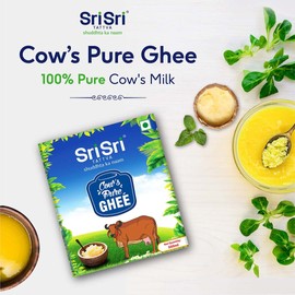 Sri Sri Tattva Cow's Pure Ghee (500ml Pack of 2)