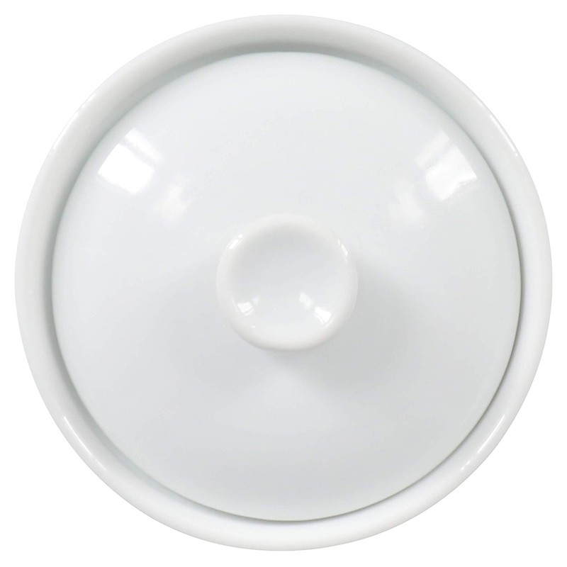 BIA Cordon Bleu Kitchen Accessories Porcelain Salt Boxes, 4", White
