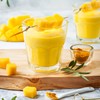 Relaxdays Mango Slicer, Split & Core Mangos, Non-Slip Handles, Stainless