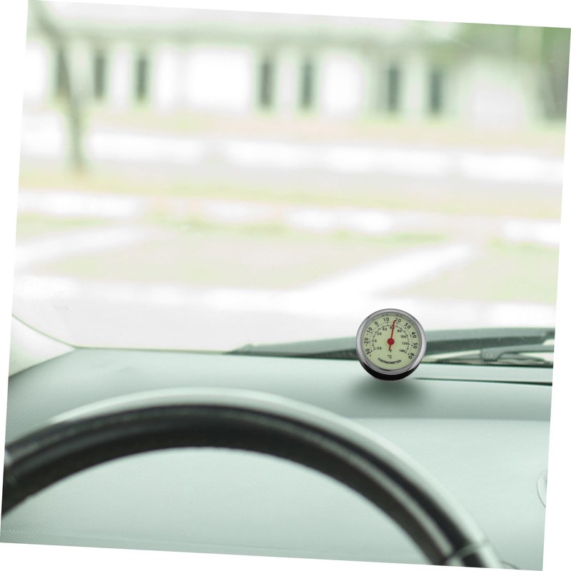 ULTECHNOVO Automotive Thermometer Thermometer Temperature Gauge Easy Install Multi-Functional for