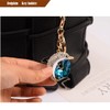 [Rigural] Keychain Dolphin Bag Charm Key Ring Bling, Pink
