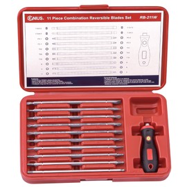 Genius Tools 11 Piece Combination Reversible Blade Set RB-211W
