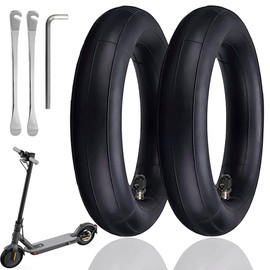 Cooryda 2 Pack 8.5‘’x2‘’ Inner Tube,8 1/2x2 Pneumatic Tyres for Scooter Gotrax Gxl V2/Xiaomi M365,8.5x2 Electric Scooter Tire Replacement Wheels Butyl Rubber Scooter Tire Wheel for Front Rear