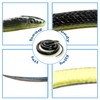 Homdipoo Realistic Fake Rubber Snake Toys Black Fake Snakes That