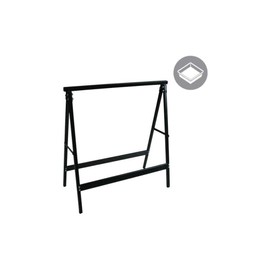 DL Wholesale Standard Saw Horses Pair Heavy Duty Folding Sawhorse Set for Woodworking Construction and Jobsite Support