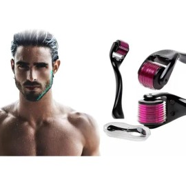 Ycrigns Dermaroller 0.5mm - Rodillo De Microagujas Profesional Para Cara, Antiarrugas Y Antienvejecimiento, Regenera Colgeno, Reduce Poros Y...       