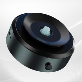 TEEMENT Electric Vacuum Magnetic Car Suction Cup Holder Mount, 360°Rotation Magnetic Car Cell Phone Holder, Strong Suction for Car Kitchen Mirro Gym Bath Shower & All Smooth Surface (Tarnish)