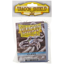 Dragon Shield Protective Card Sleeves (50 Count), Clear