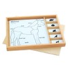 Elite Montessori Animal Puzzle Activity Set