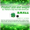25/50/100/200 pieces St. Patrick's Day pin small green enamel Four