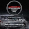 SZYUCHEN D-Shaped Steering Wheel Cover for Nissan Rogue Altima Sentra