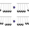 MEIZHUD Newton Cradle Balance Ball, Physics Balance Swing Ball, Office
