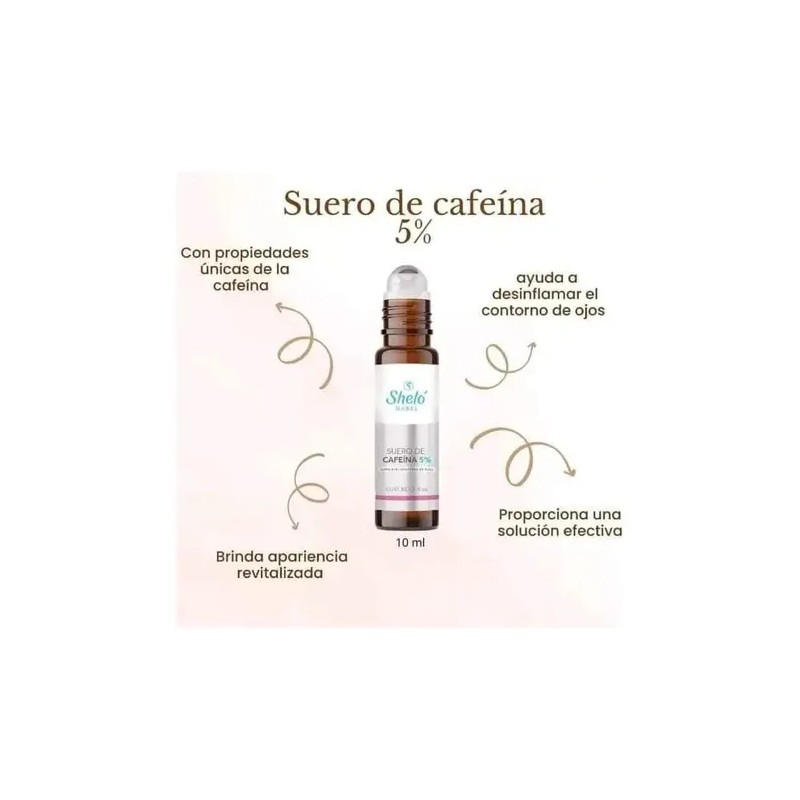 Suero De Cafeína 5% Antiojeras