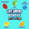 LIFE SAVERS GUMMIES Fruit Rings Strawberry, Pineapple Blue Raspberry, Pear