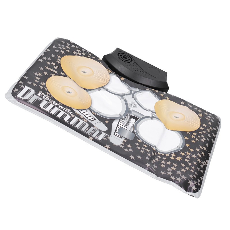 Electronic Drum Pad Mini Portable Foldable for Children Musical Instrument